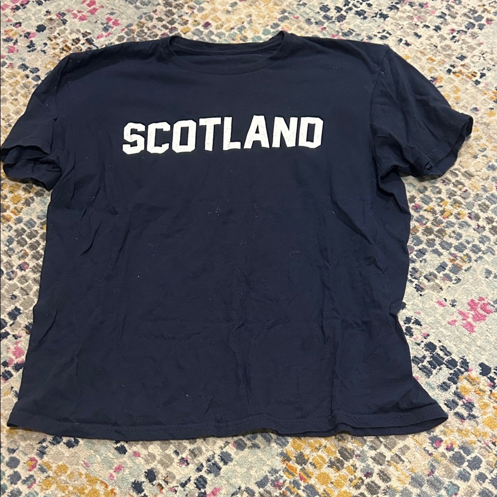 Scotland graphic t shirt (no brand, thrifted)